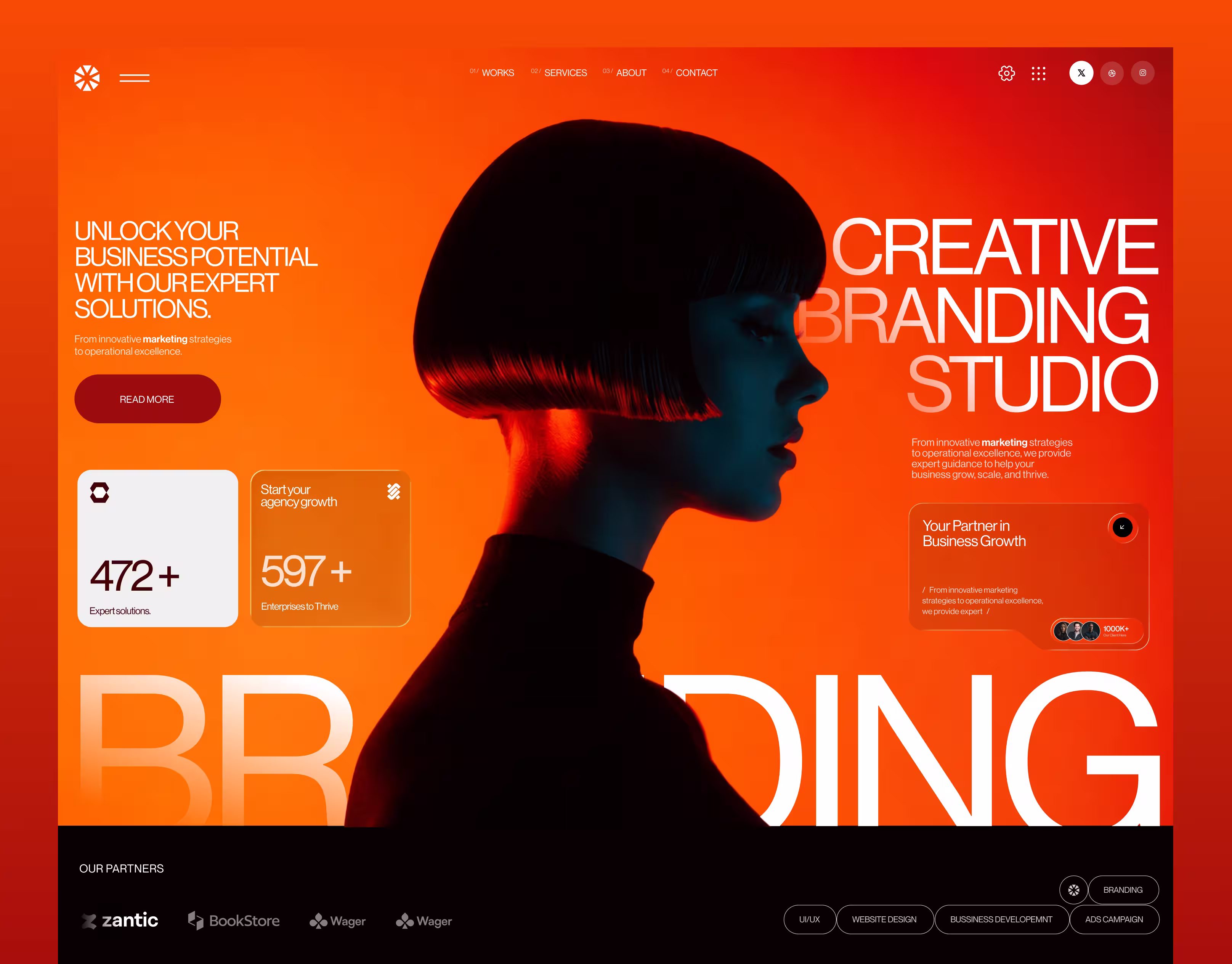 Azentos — Creative Branding Studio